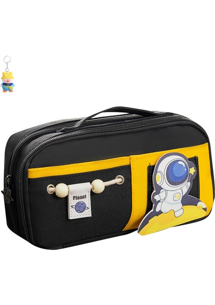 Astronot Kalem Çantası Büyük Kapasiteli Kırtasiye Çantası Erkek Ortaokul Öğrencileri Lise Öğrencileri (Yurt Dışından)