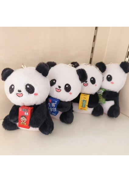Yeni 1 Adet Dört Inç Iyi Şanslar Karikatür Peluş Oyuncak Bebek Anahtarlık Sevimli Bebek Anahtar Küçük Kolye Seti (Yurt Dışından)