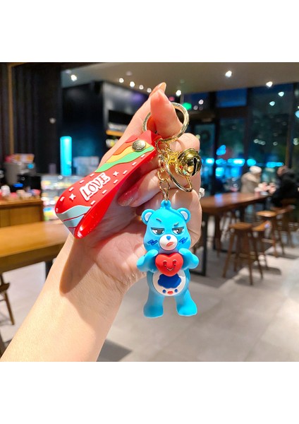 Yeni Çizgi Film Animasyon Stitch Serisi Yumuşak Kauçuk Anahtarlık Bebek Çantası Kolye Anahtarlık Küçük Hediye (Yurt Dışından)