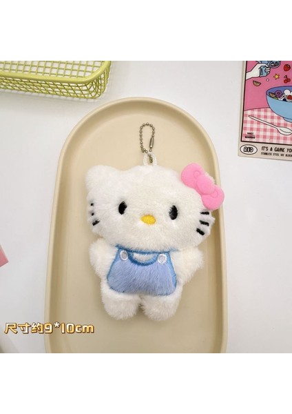 Yeni Yaratıcı Sevimli Anahtarlık Karikatür Peluş Bebek Kolye Çok Yönlü Anahtarlık Kolye Çanta Bebek Çekicilik (Yurt Dışından)