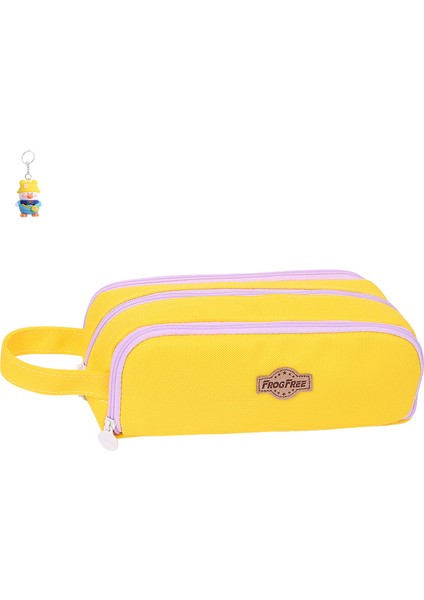 Öğrenci Basit Tarzı Kalem Çantası Oxford Kumaş Büyük Kapasiteli Kalem Çantası Okul Sezonu Kampüs Kırtasiye Çantası (Yurt Dışından)