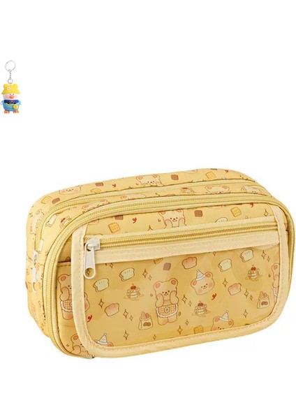 Büyük Kapasiteli Kalem Çantası Ilkokul Öğrencisi Kırtasiye Çantası Ortaokul Öğrencisi (Yurt Dışından)