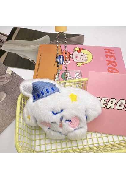 Yeni Yaratıcı Sevimli Anahtarlık Karikatür Peluş Bebek Kolye Çok Yönlü Anahtarlık Kolye Çanta Bebek Çekicilik (Yurt Dışından)