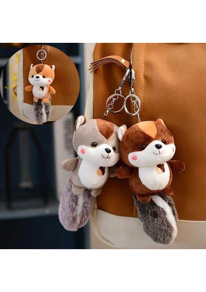 Yeni Küçük Peluş Kolye Okul Çantası Çekicilik Anahtarlık Yeni Butik Kapma Makinesi Klip Bebek Makine Bebekleri (Yurt Dışından)