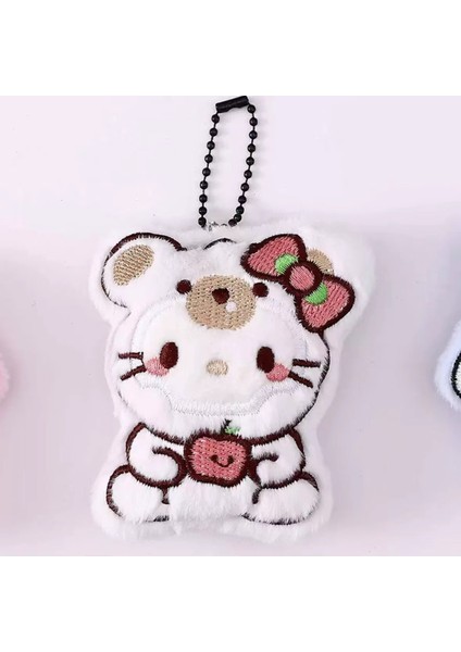 Yeni Yaratıcı Sevimli Anahtarlık Karikatür Peluş Bebek Kolye Çok Yönlü Anahtarlık Kolye Çanta Bebek Çekicilik (Yurt Dışından)