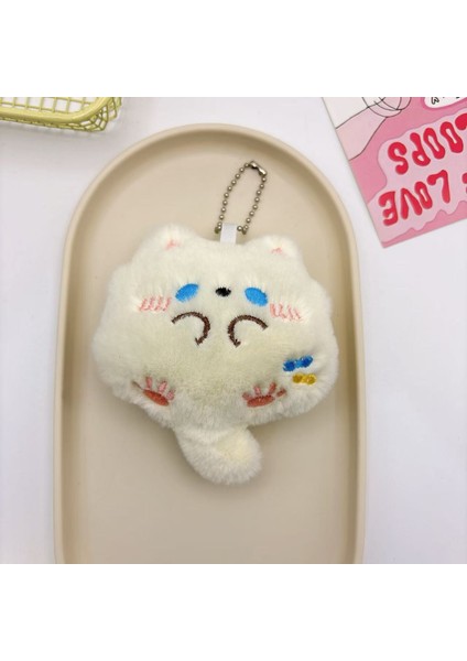 Yeni Yaratıcı Sevimli Anahtarlık Karikatür Peluş Bebek Kolye Çok Yönlü Anahtarlık Kolye Çanta Bebek Çekicilik (Yurt Dışından)