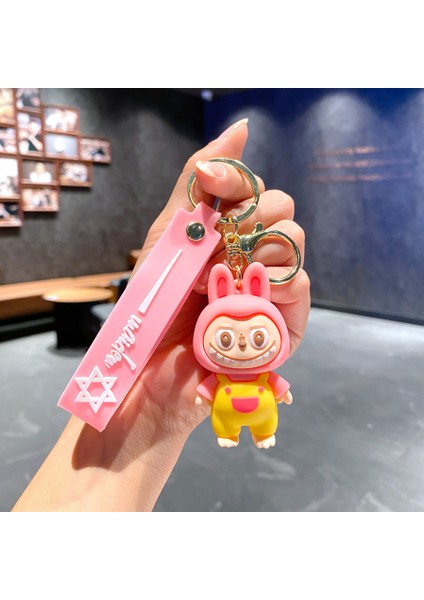 Yeni Çizgi Film Animasyon Stitch Serisi Yumuşak Kauçuk Anahtarlık Bebek Çantası Kolye Anahtarlık Küçük Hediye (Yurt Dışından)