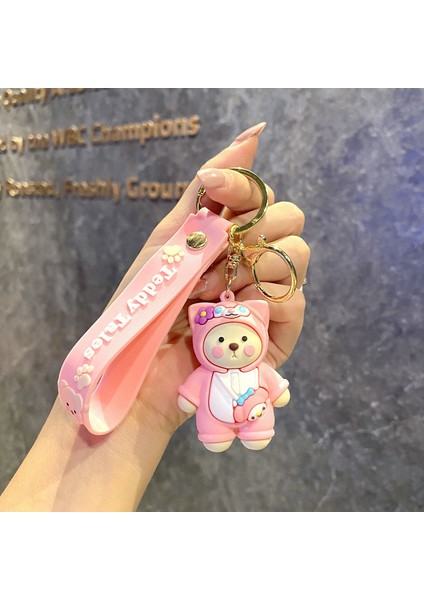 Yeni Çizgi Film Animasyon Stitch Serisi Yumuşak Kauçuk Anahtarlık Bebek Çantası Kolye Anahtarlık Küçük Hediye (Yurt Dışından)