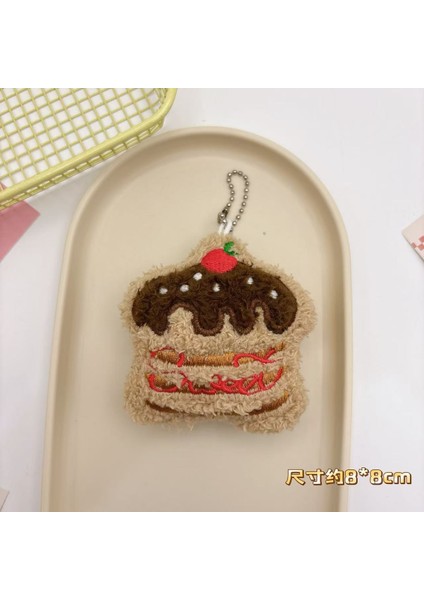 Yeni Yaratıcı Sevimli Anahtarlık Karikatür Peluş Bebek Kolye Çok Yönlü Anahtarlık Kolye Çanta Bebek Çekicilik (Yurt Dışından)