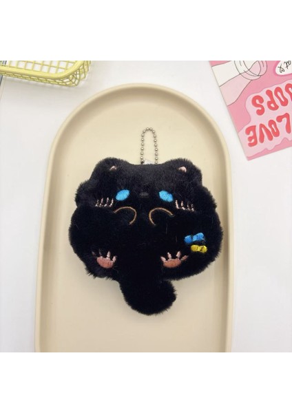 Yeni Yaratıcı Sevimli Anahtarlık Karikatür Peluş Bebek Kolye Çok Yönlü Anahtarlık Kolye Çanta Bebek Çekicilik (Yurt Dışından)