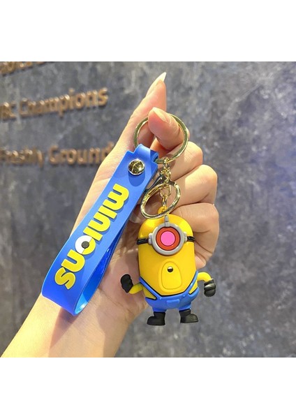 Yeni Çizgi Film Animasyon Stitch Serisi Yumuşak Kauçuk Anahtarlık Bebek Çantası Kolye Anahtarlık Küçük Hediye (Yurt Dışından)