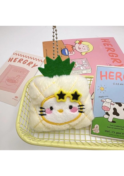 Yeni Yaratıcı Sevimli Anahtarlık Karikatür Peluş Bebek Kolye Çok Yönlü Anahtarlık Kolye Çanta Bebek Çekicilik (Yurt Dışından)