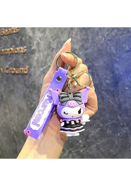 Yeni Çizgi Film Animasyon Stitch Serisi Yumuşak Kauçuk Anahtarlık Bebek Çantası Kolye Anahtarlık Küçük Hediye (Yurt Dışından)