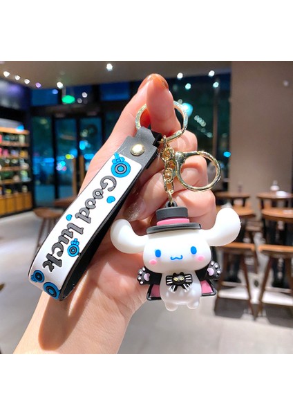 Yeni Çizgi Film Animasyon Stitch Serisi Yumuşak Kauçuk Anahtarlık Bebek Çantası Kolye Anahtarlık Küçük Hediye (Yurt Dışından)