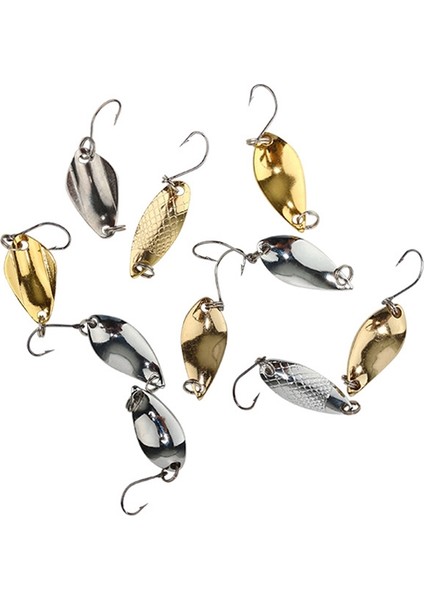 Kaşık Kanca Balık Yemleri 10 Adet 2g Meshgold (Yurt Dışından) fiyatları