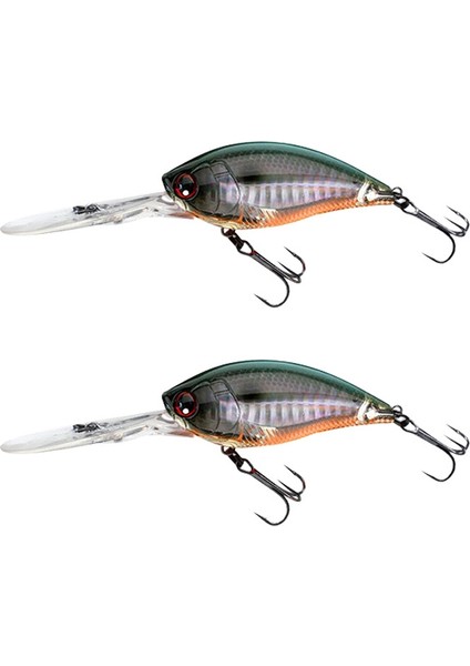 CB033/H 2 Adet Derin ve Sığ Plastik Sert Yem 2 Adet CB033/HÇOK Renkli (Yurt Dışından)