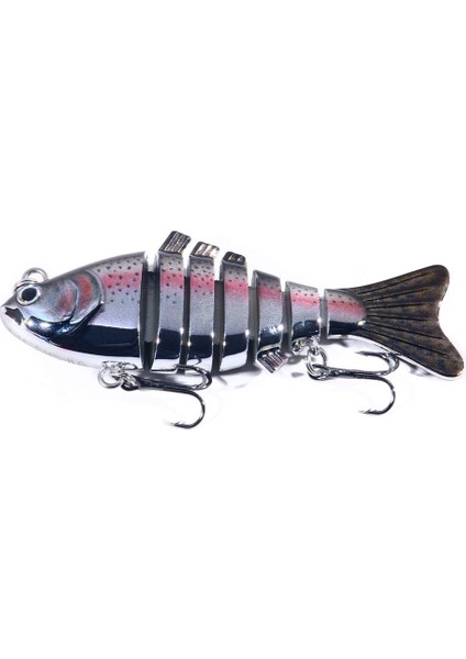 10CM 24G Biyonik Çok Bölmeli Balık Yemi JM060 (1)Çok Renkli (Yurt Dışından)