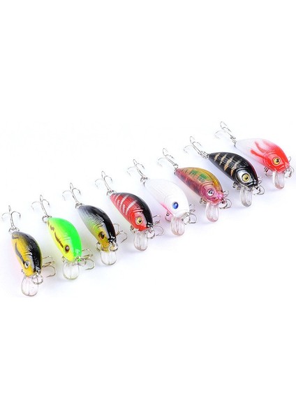 5 Adet M0081 5cm 3.6g Biyonik Yem Mino Plastik Sert Yem M0081 4çok Renkli (Yurt Dışından) fiyatları