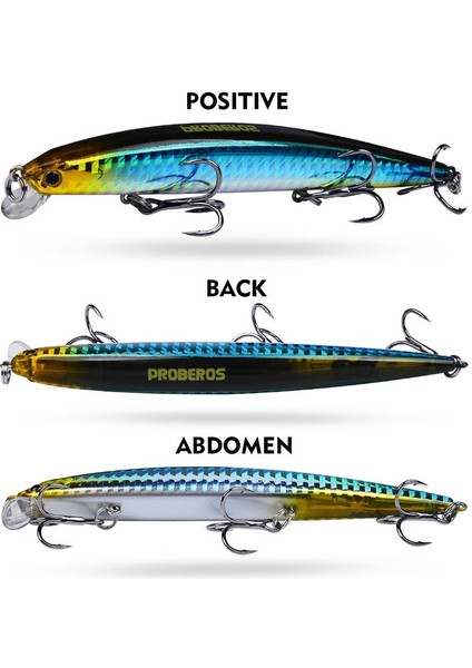 DW622 Sualtı Minnow Lureçok Renkli (Yurt Dışından) fırsatları