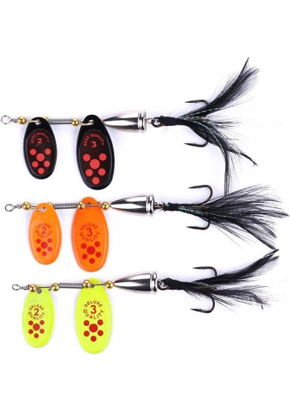 6.5cm 13G Tüy Kancası Döner Pullu Yol Yemi SP304 Sarısarı (Yurt Dışından) fiyatları