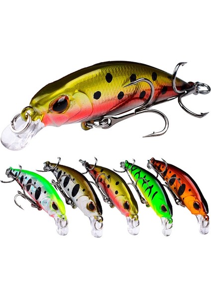 5.3cm 4.6g Batan Minnow Yem Proberos DW577 8003 Hookçok Renkli (Yurt Dışından) fiyatları