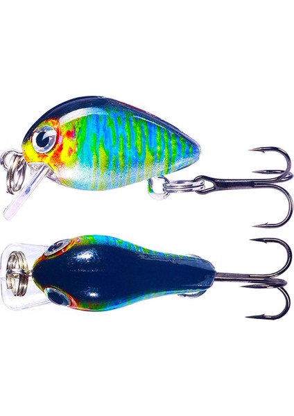 2.5cm 1.5g Yüzen Su Küçük Şişman Luya Baitçok Renkli (Yurt Dışından)