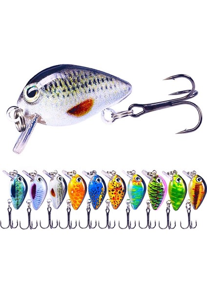 2.5cm 1.5g Yüzen Su Küçük Şişman Luya Baitçok Renkli (Yurt Dışından) modelleri