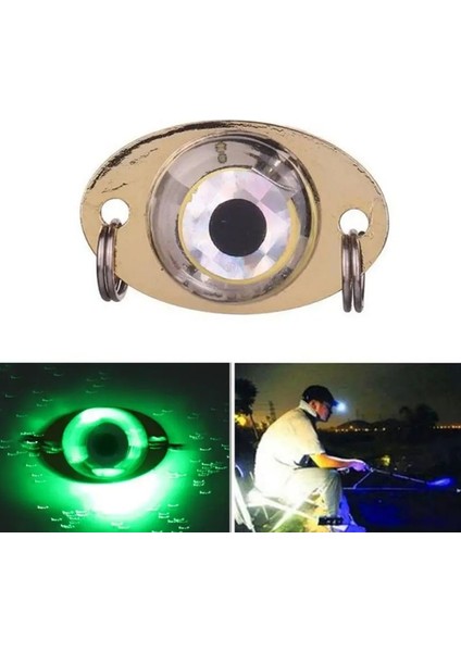 LED Parlayan Balık Yemleri 3.8g Yeşil (Yurt Dışından)