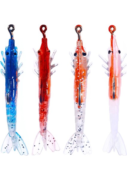 SO077 6cm 3g Kurşun Sarılı Karides Yemi SO077 1çok Renkli (Yurt Dışından) fırsatları