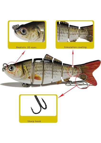 10CM Çok Bölmeli Biyonik Yem LK001-14ÇOK Renkli (Yurt Dışından) modelleri