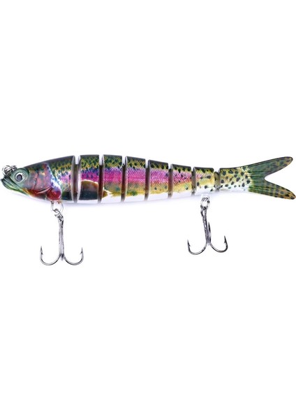 Düğümlü Balık Plastik Yem, Renk: JM034-2ÇOK Renkli (Yurt Dışından)