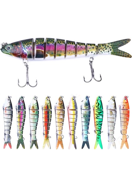 Düğümlü Balık Plastik Yem, Renk: JM034-2ÇOK Renkli (Yurt Dışından) fırsatları