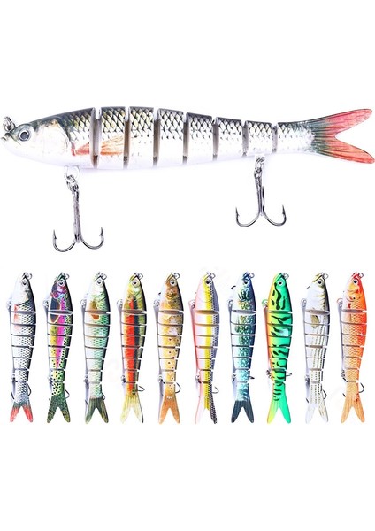 Düğümlü Balık Plastik Yem, Renk: JM034-1ÇOK Renkli (Yurt Dışından) fırsatları