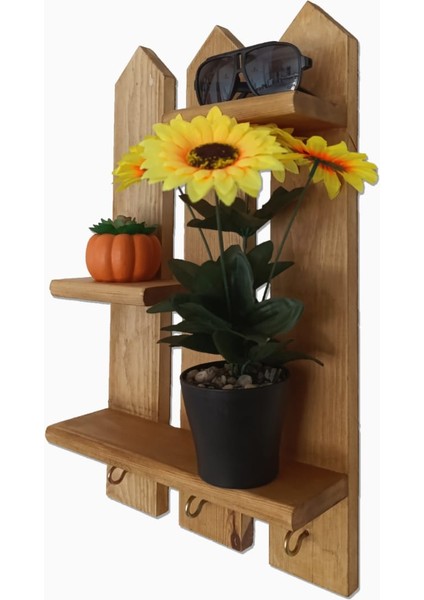 🔑 Doğal Ahşap Anahtarlık – 50X30 cm modelleri