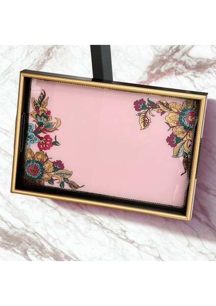 A08- Lorena Asorti El Geçmeli Tepsi 31X46 (Pembe) fırsatları