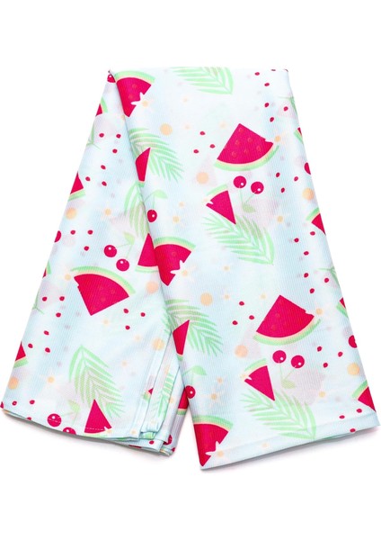 ve Kiraz Desenli Leke Tutmaz Masa ÖRTÜSÜ(140X180)