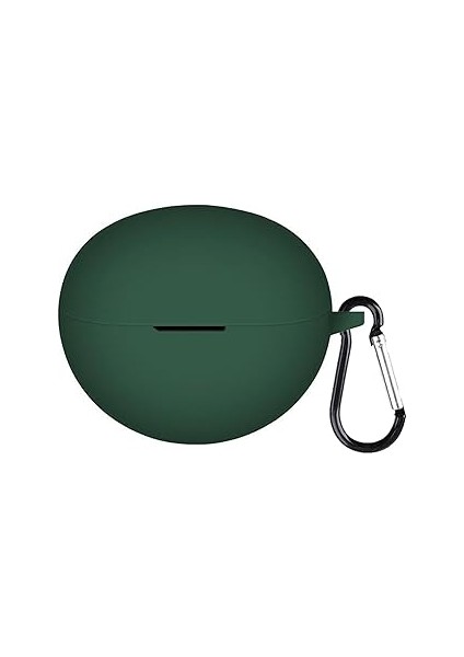 Microsonic Huawei Freeclip Kılıf Askılı Mat Silikon Koyu Yeşil [freeclip ile Uyumlu Kılıf - Ko