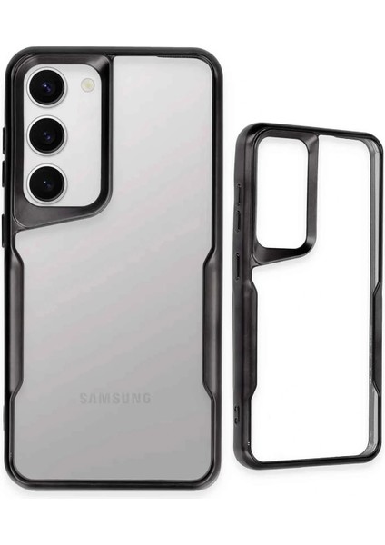 Samsung Galaxy S23 Kılıf Boyi Silikon Kapak - Siyah modelleri