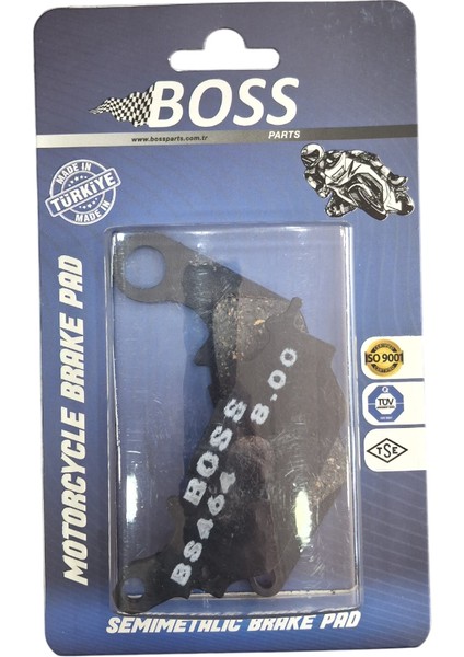 Yamaha Nmax 155 Arka Fren Balatası Boss Yerli Üretim OBBS067