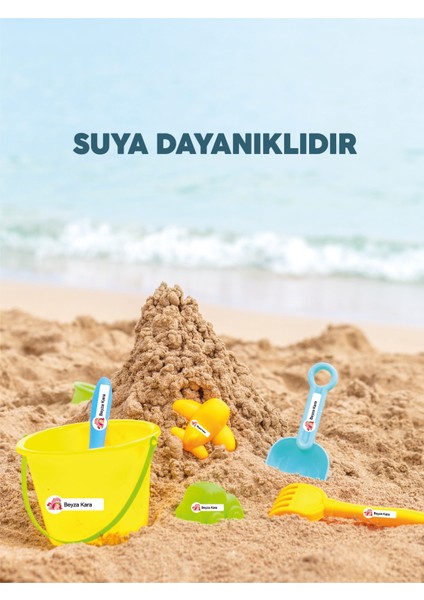 Okul Etiketi SUDAN ETKİLENMEZ,, Kalem, Defter, Etiketi Çilek Kız Temalı Özel Isim Yazılabilen Etiket - 252ADET fırsatları