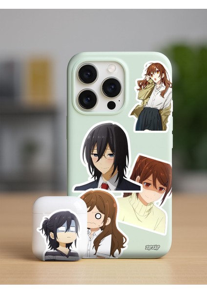 Horimiya Anime Telefon Laptop Bullet Journal Yapışkanlı Folyo Sticker Paketi fiyatları