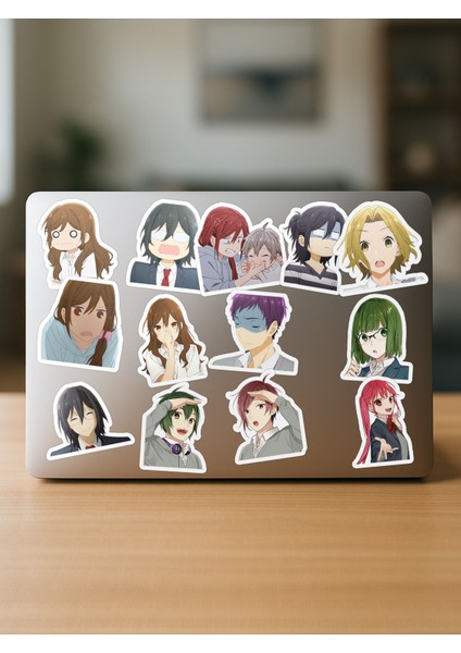 Horimiya Anime Telefon Laptop Bullet Journal Yapışkanlı Folyo Sticker Paketi fırsatları