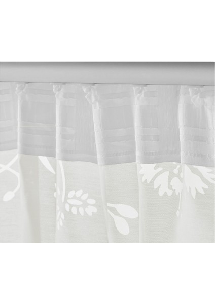 Borghıld Tül Perde 145 x 300 cm Beyaz 2 Kanat Hafif Şeffaf Polyester modelleri