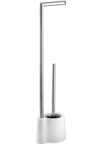 Avola Bağımsız Tuvalet Beyaz Değiştirilebilir Tuvalet Fırçası Başlığı Beyaz