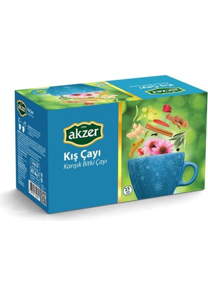 Kış Çayı Doğal 25'li Poşet Çay