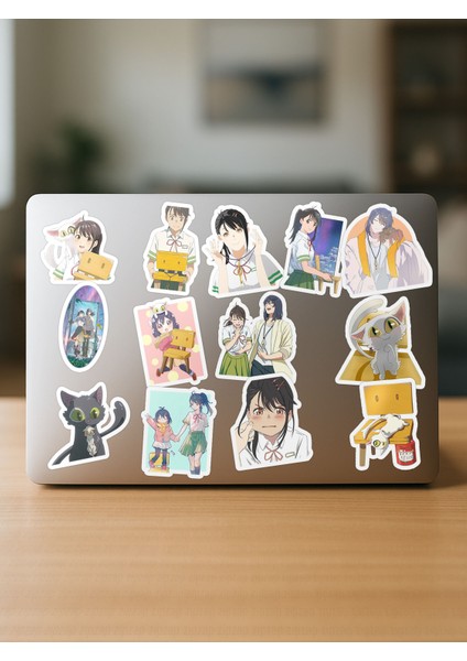 Suzume Anime Telefon Laptop Bullet Journal Yapışkanlı Folyo Sticker Paketi fırsatları