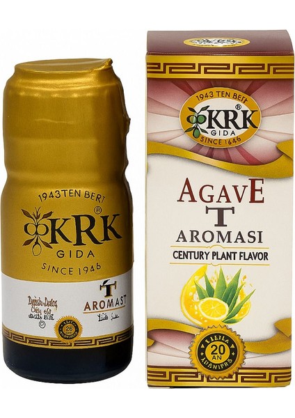 Agave Aroması 20 ml – – Bitkisel Tatlı ve Içecek Aroması