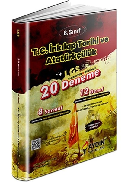 Aydın 2026 8. Sınıf lgs Inkılap Tarihi ve Atatürkçülük 20 Deneme