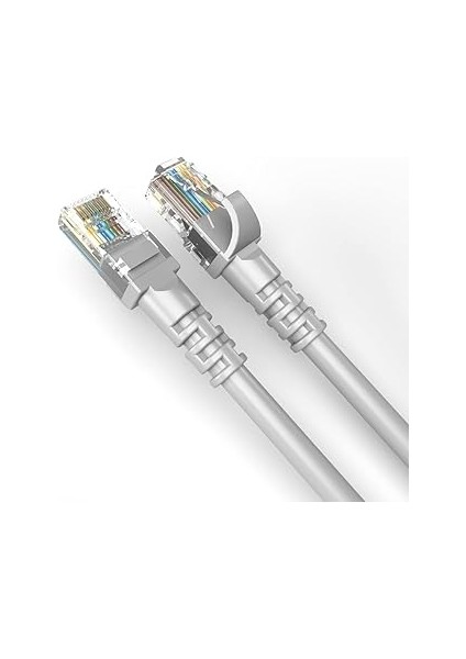 Derkab 20 Metre Cat6 Network-Ağ-Ethernet Kablosu Gri