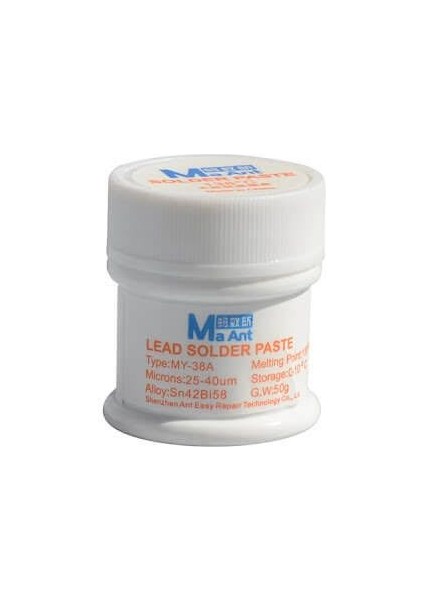 Maant 138℃ Krem Lehim